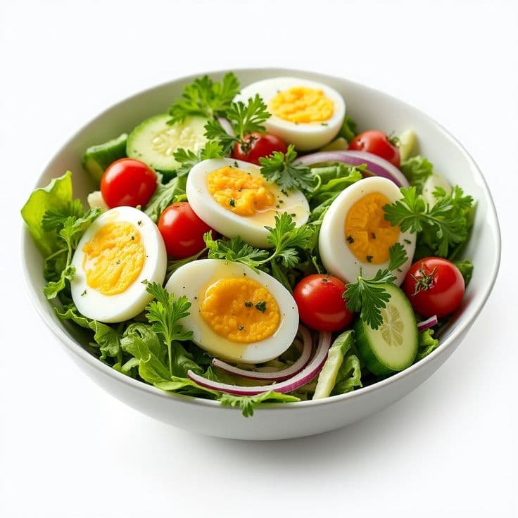 Salad With Egg